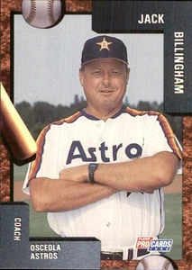Jack Billingham 1992 Fleer ProCards #2547 RC Osceola Astros *AutographDen* - Picture 1 of 2