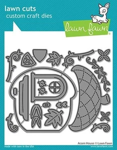 Lawn Fawn, lawn cuts/ Stanzschablone, acorn house - Bild 1 von 13