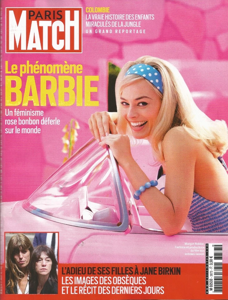 Paris Match Nr. 3873, 27. July-2. August 2023. Barbie, Margot Robbie - Image 1 of 1