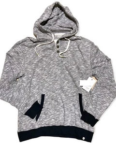 Retreat Los Angeles Pull Over Hoodie Sweatshirt Navy Wave Long Sleeve Men's XL - Picture 1 of 3