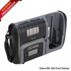 Genuine Zebra RW4-PS RW420 Portable Print Station Bluetooth R4P-6UBA0000-00 - Picture 1 of 7