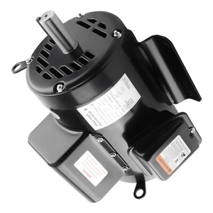 7.5HP  Air Compressor Electric Motor 3450 RPM 184T Frame 1-1/8" Keyed CW/ CCW - Picture 1 of 7