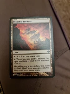 1x MTG Magic The Gathering TCG Instable Frontier Land - Conflux - Bild 1 von 1