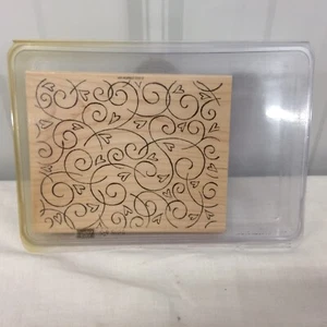 Vintage. NOB '2002' Stampin' Up! SOFT SWIRLS - Bild 1 von 4