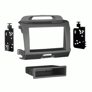 Metra 99-7344G Single Gray Din Dash Install Kit  2011 Fits Kia Sportage Vehicles - Picture 1 of 1