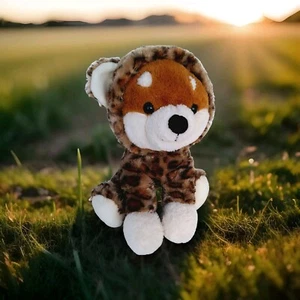 Hug Me Dress Up Corgi Dog Leopard Coat Plush 12 Inch Walgreens Stuffed Animal - Picture 1 of 11