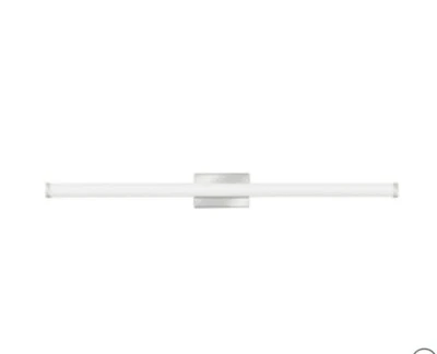 Lithonia Lighting Contemporary Cylinder Light 46" Wide Integrated LED Bath - Image 1 of 4