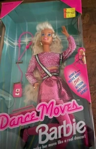  Muñeca Barbie Mattel Dance Moves 1994 13083 nueva caja sellada vintage - Imagen 1 de 10