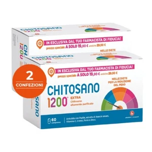 Chitosan 1200 ✅ Extra 2 Packungen Nahrungsergänzungsmittel zum Abnehmen chemistresearch - Bild 1 von 1