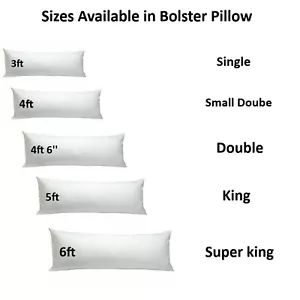 Orthopaedic Bolster Long Support Pillow Extra Filled Pregnancy Body Support - Picture 1 of 13