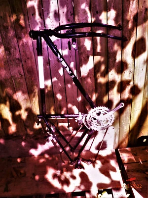  Trek 720 Multitrack Hy-Brid frame parts lot- 17" cro-molly -- 1990s era - Image 1 of 4