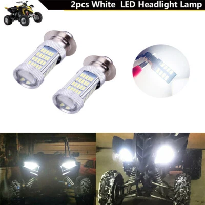 Bombilla de faro LED H6M 6000K blanca para Can-Am Honda Kawasaki Suzuki Yamaha DS650 Foto 1 de 4
