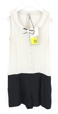 Twin-Set Simona Barbieri Overall Damen Klein Ärmellos Mit Knöpfen - Bild 1 von 4