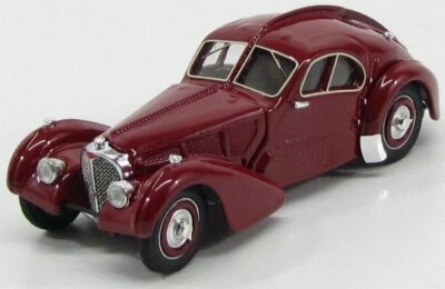 MODELLINO AUTO STATICO DIECAST BUGATTI SC ATLANTIC 1938 BORDEAUX SCALA 1/43 - Immagine 1 di 4
