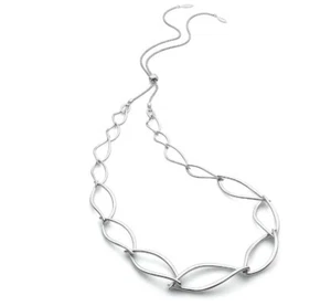 Kit Heath .925 Silver Entwine Twine Twist Statement Toggle Necklace RRP £365 - Picture 1 of 8