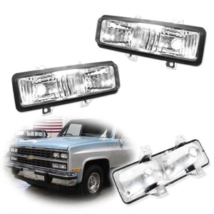 Juego de pares de luces de giro transparentes izquierda y derecha para camioneta Chevy GMC Jimmy - Imagen 1 de 8