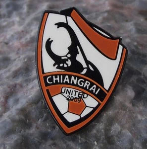 Seltene Chiangrai United F.C. Fußballverein Thailand Thai Fußball Krawattennadel Abzeichen - Bild 1 von 2