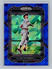 2023 Prizm Baseball Alan Trammell #238 Blue Ice Prizm