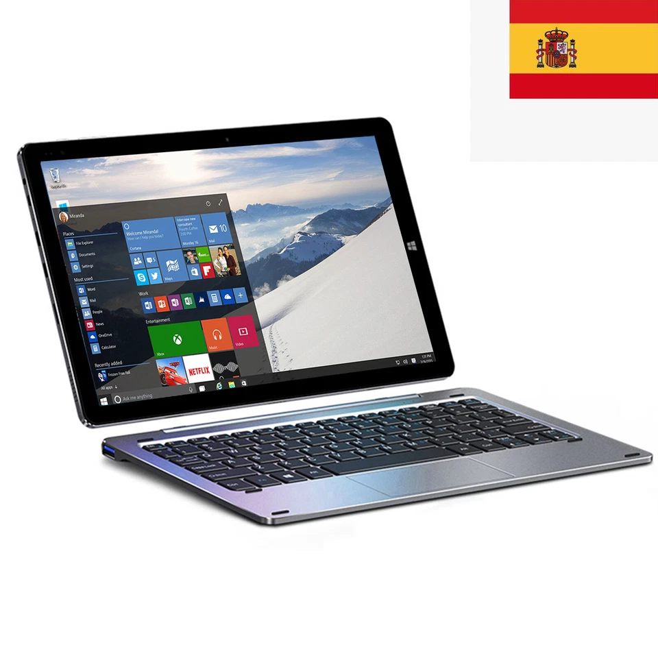 CHUWI 10.1" Hi10 X Tablet/Laptop 2 in 1 Windows 10 PC Intel N4120 6+128G 4 Core - Imagen 1 de 4