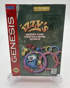 Izzy's Quest for the Olympic Rings (Sega Genesis) Brand New, Factory Sealed VTG - Picture 1 of 6
