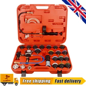 28pcs Universal Radiator Pressure Tester Water Tank Leak Detector for Car Truck - Picture 1 of 12