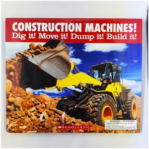Construction Machines!: Dig It! Move It! Dump It! Build It! (1st Ed., 2019, HC) - Picture 1 of 4