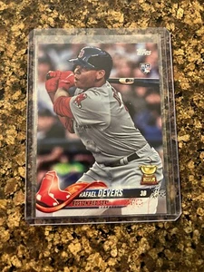 2018 Topps #18 Rafael Devers Rookie Card RC Boston Red Sox - Picture 1 of 2