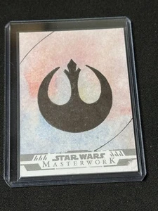 2025 Topps Star Wars Masterwork Sketch SSP Artist Unknown 1/1 Signed - Picture 1 of 2