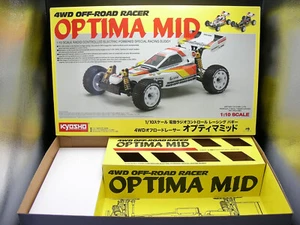 Kyosho 30622 1/10 OPTIMA MID 4WD 2022 Buggy Racer EMPTY KIT Box for Display MINT - Picture 1 of 6