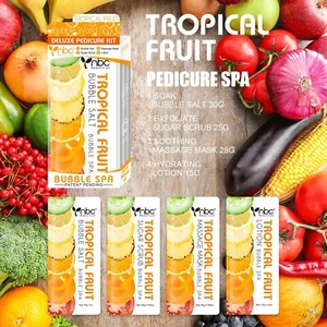 Kit de pedicura de 4 pasos nbc Bubble Spa - fruta tropical - Imagen 1 de 2