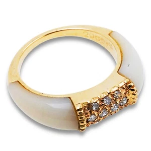 Ring 585 Gold 14 Karat Christ Gelbgold Diamant ca 0,14 Ct Damen Wert 770,- - Bild 1 von 7