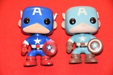 Lot of 2 CAPTAIN AMERICA Avengers Marvel loose Funko Pop vinyl bobble head # 159