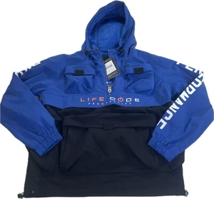 Life Code Progressive Cargo Pocket Windbreaker Jacket Hoodie Size Youth 10 - Picture 1 of 5