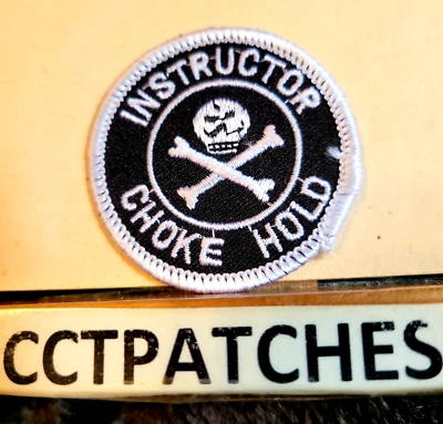 INSTRUCTOR CHOKE HOLD (SMALL) PATCH - Image 1 of 2
