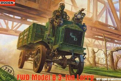 Rodent - Fwd Modello B 3 Ton Lorry Usa 1:72 Primo Modello Di Camion Americano - Immagine 1 di 2
