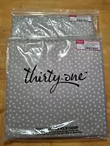 NEW 31 WALL TOGETHER PINBOARD THIRTY ONE DANCING DOTS TAUPE - Picture 1 of 4
