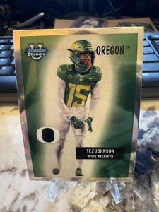 2024 Bowman University Chrome - 1955 Bowman Football #55B-17 Tez Johnson (RC) - Bild 1 von 2