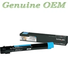 Tóner X950X2CG original OEM Lexmark X950, cian genuino sellado - Imagen 1 de 1
