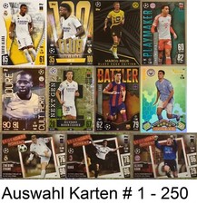Topps Match Attax Champions League 2023/2024 Selection Cards #1 to 250
