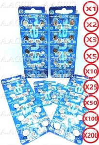 Renata Watch Battery 373 (SR916SW)- Swiss - x1 x2 x3 x5 x10 x25 x50 x100 - Picture 1 of 9