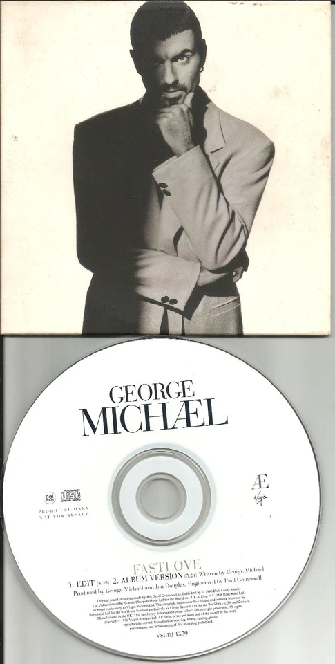 ДЖОРДЖ МАЙКЛ Быстрая Любовь с РЕДКИМ РЕДАКТИРОВАНИЕМ КАРТОЧНЫЙ КОНВЕРТ Сделано в Европе ПРОМО CD сингл  - Изображение 1 из 1