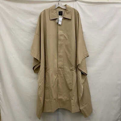 NWT Lane Bryant SZ 26/28 Khaki Oversized Trench Poncho Cape Jacket Coat - Image 1 of 4