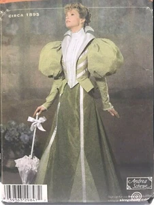 SEWING PATTERN Simplicity 4156 VICTORIAN BODICE SKIRT Andrea Schewe sz 6-12 - Picture 1 of 3