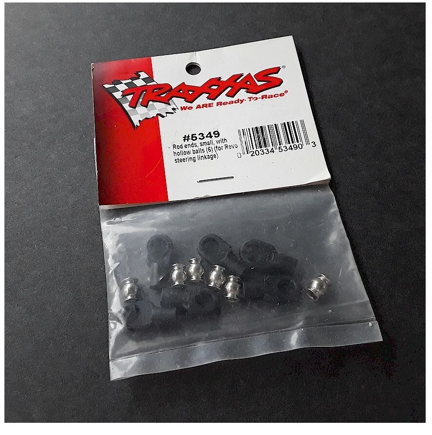 Enganche de dirección Traxxas 5349 extremos de varilla pequeños y bolas Revo 3.3, E-Revo, Slayer Foto 1 de 1