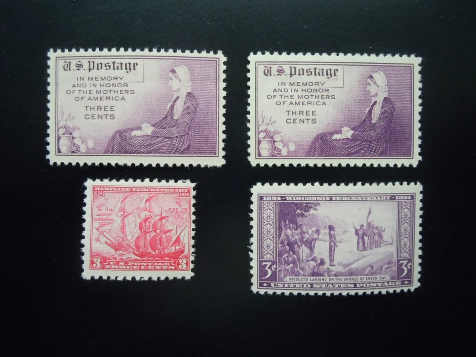 1934 US Commemorative Year Set #736-739  MNH OG F/VF #2 - Image 1 of 1