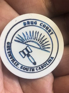 Werbung Erinnerungsmedaille - Drogengericht - Greenville, South Carolina - Bild 1 von 5