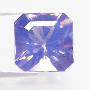 ASOMBROSO COJÍN 5,75 CTS (10 x 10 mm) LAVANDA NATURAL AMATISTA DE BOLIVIA - Imagen 1 de 7