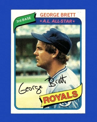 1980 Topps Set-Break #450 George Brett casi nuevo-como nuevo o mejor *GMCARDS* Foto 1 de 2