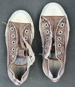 Converse Chucks Allstar low Sneaker ohne Schnürband braun Slip Gr. 30 / 12,5 - Bild 1 von 2