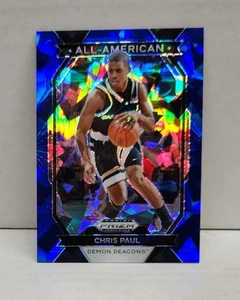 CHRIS PAUL 2024 Prizm Draft BLUE ICE PRIZM ~ All-American #'d /99 - Picture 1 of 2
